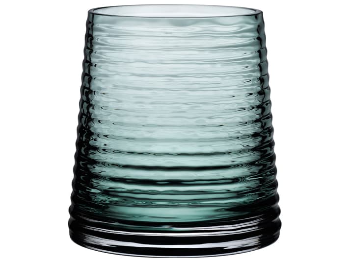 NUDE Poem Green Water Glass Set of 2