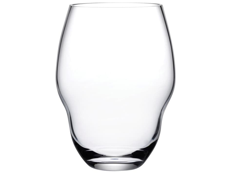 NUDE Heads Up Clear Water Glass Set of 2