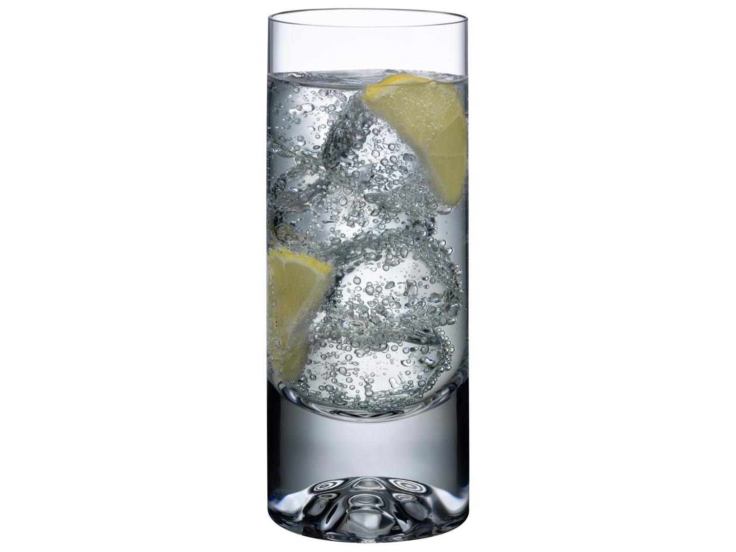 NUDE Shade Clear High Ball Glass Set of 4