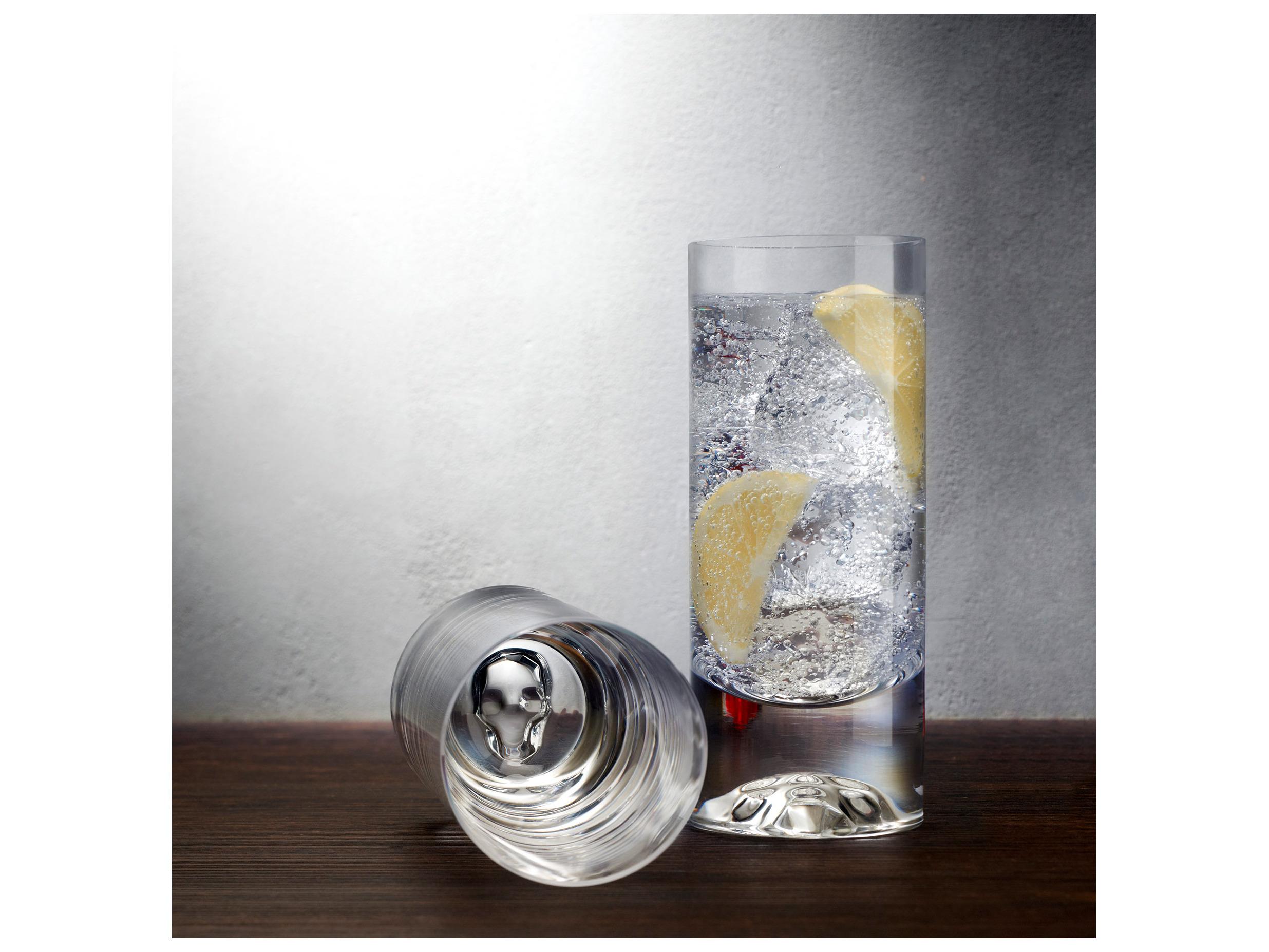 NUDE Shade Clear High Ball Glass Set of 4