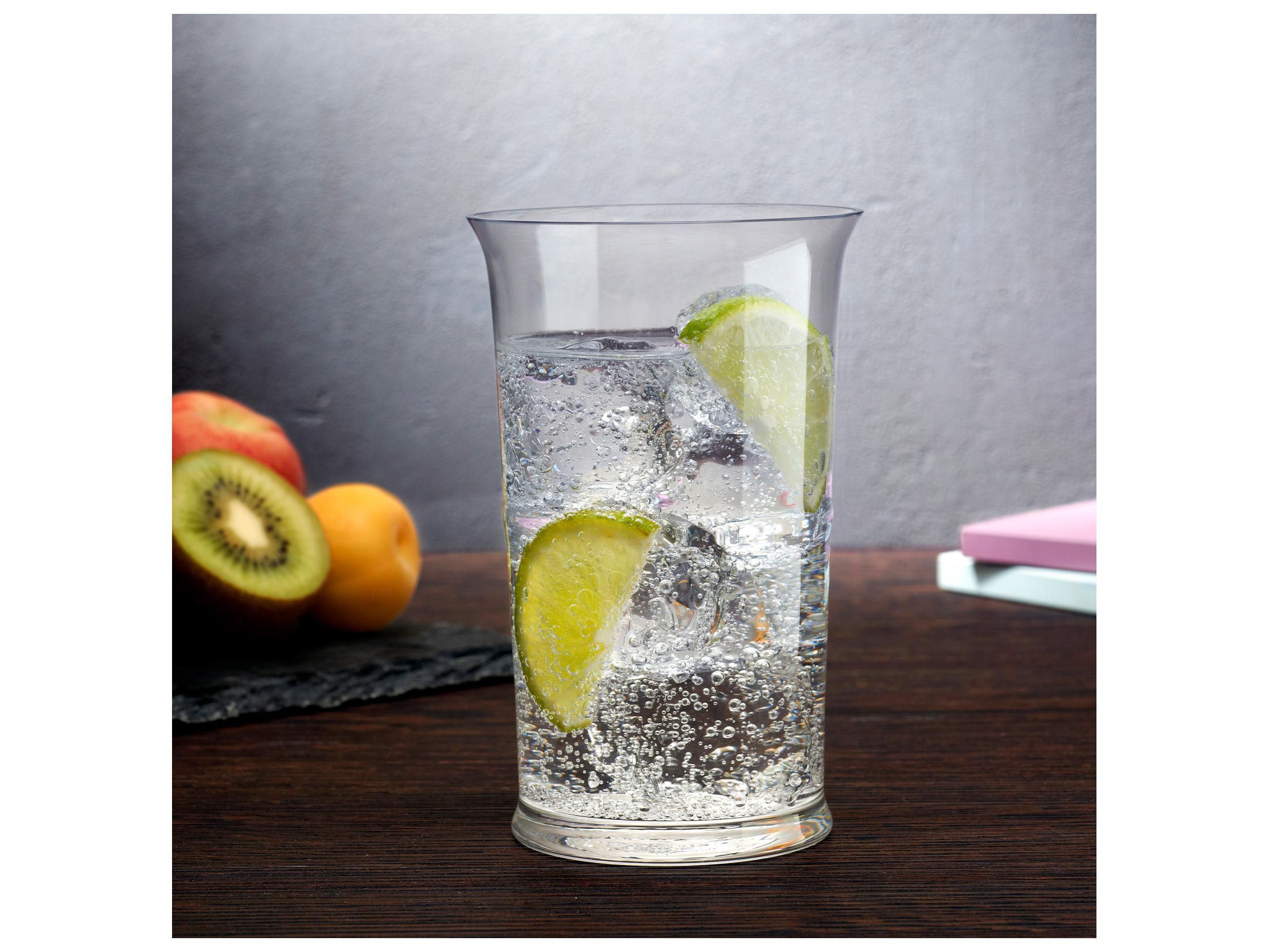 NUDE Jour Clear High Water Glass Set of 2