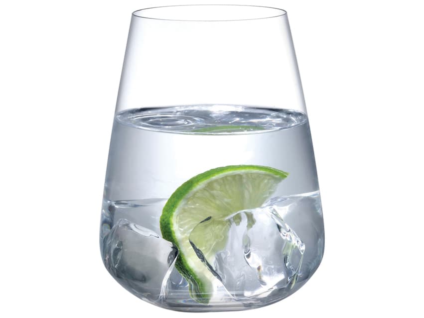 NUDE Stem Zero Clear Vertigo Water Glass Set of 2