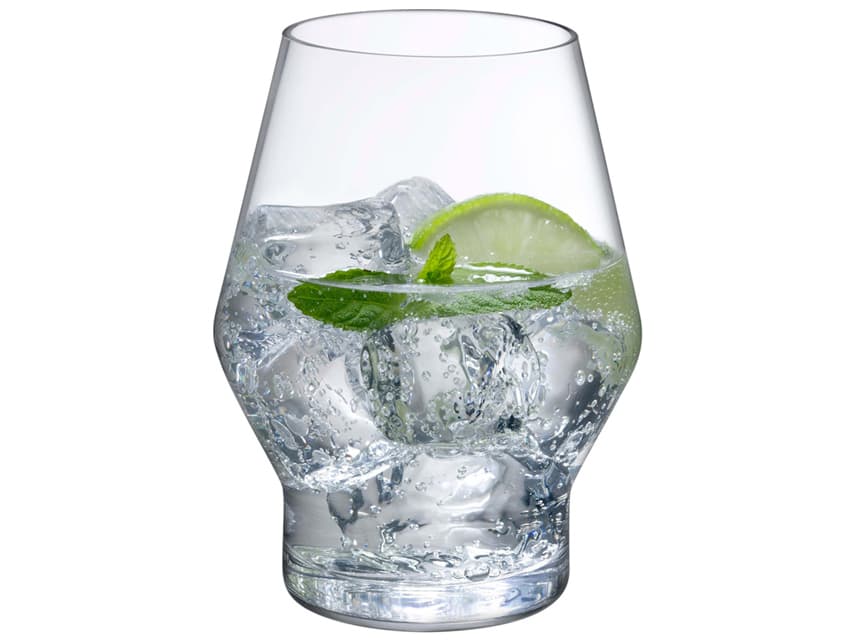 NUDE Beak Clear Glass Set of 2