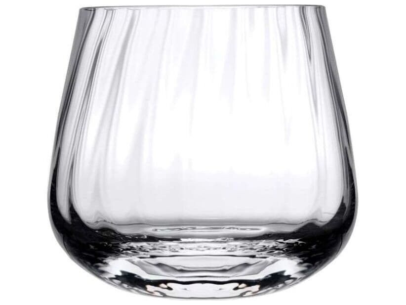 NUDE Round Up Clear Whisky Glass Set of 2