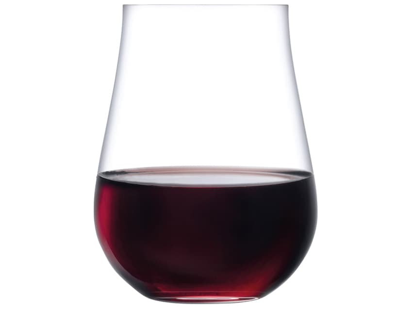 NUDE Ghost Zero Clear Tulip Glass Set of 2