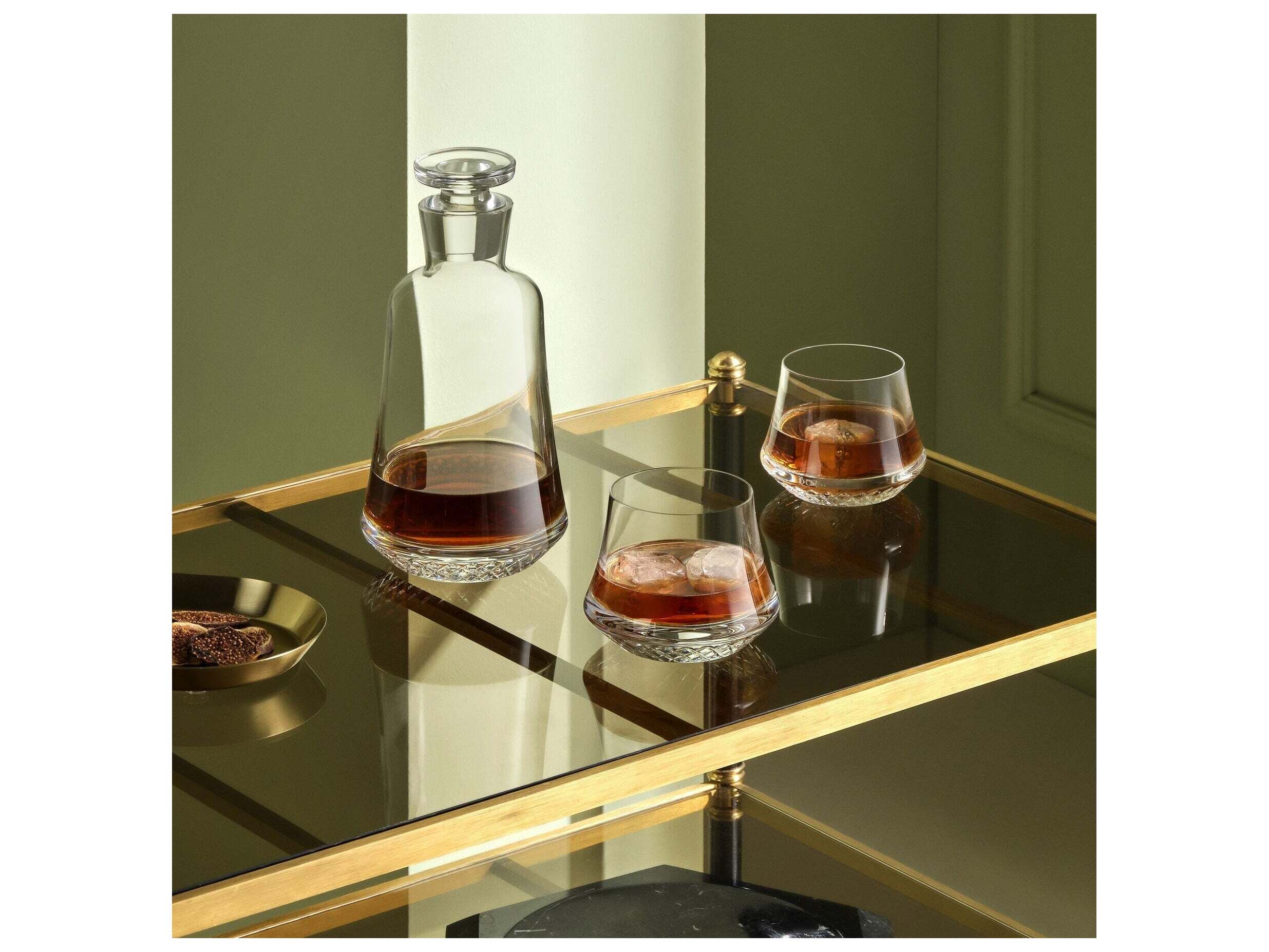 NUDE Paris Clear DOF Whiskey Glass Set of 2