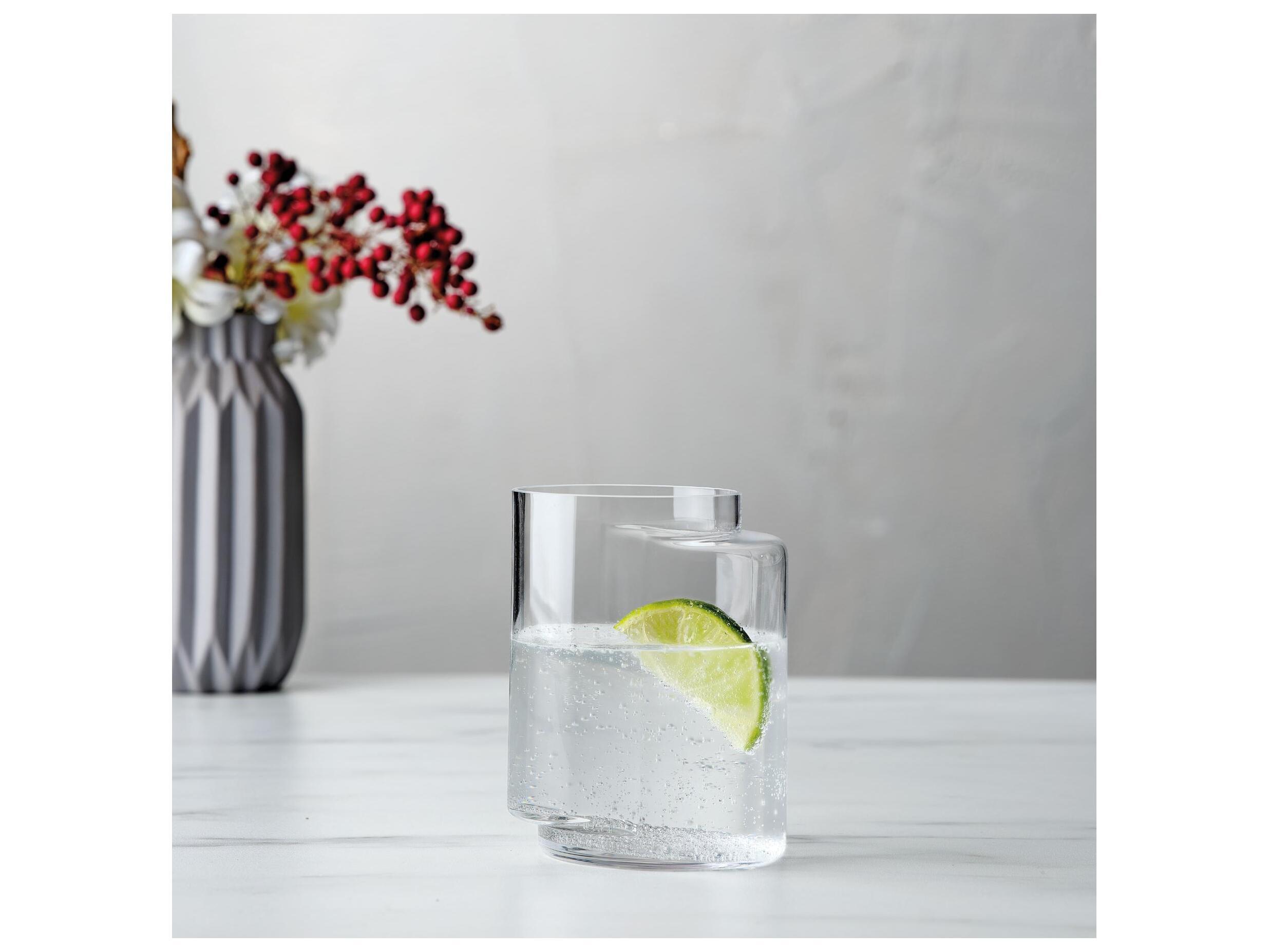 NUDE Juno Clear Glass Set of 2