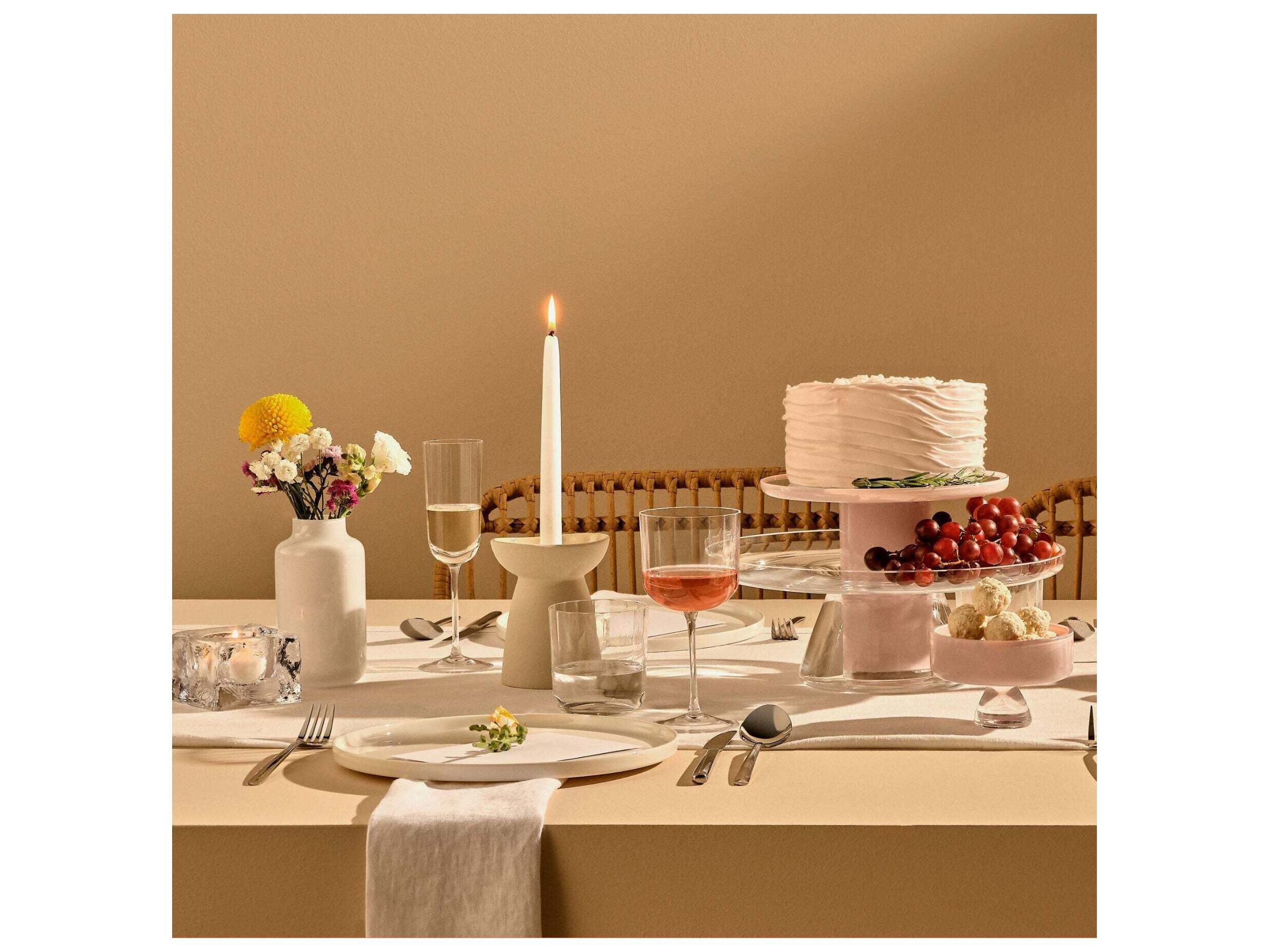 NUDE Ice Cube Clear Ice Cream Cup