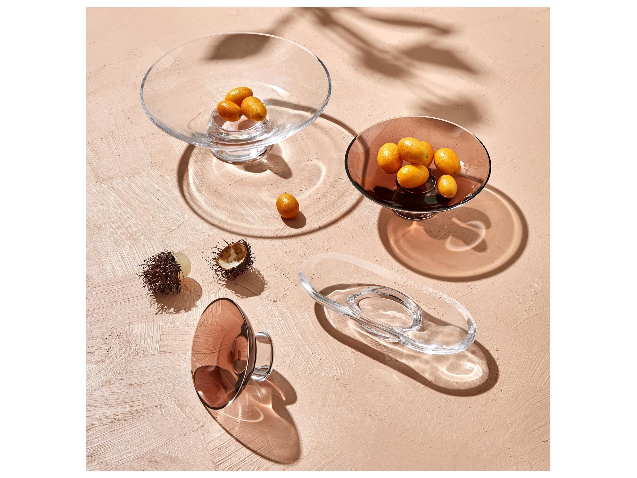 NUDE Silhouette Clear Compartment Tray