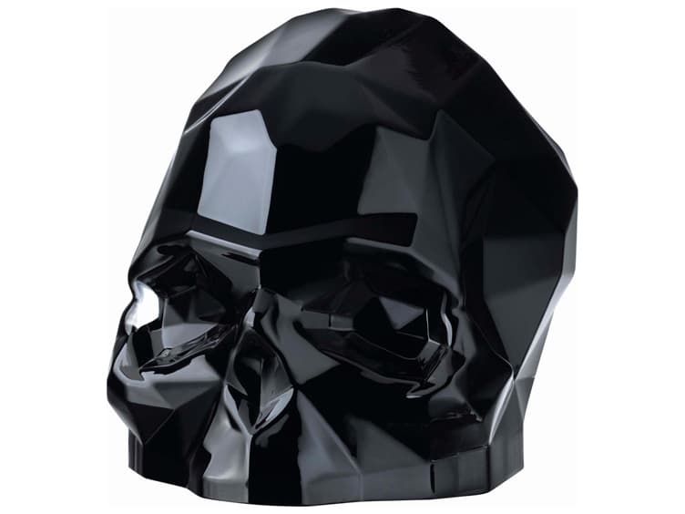 NUDE Memento Mori Black Faceted Skull