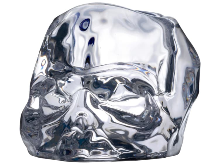 NUDE Memento Mori Clear Tealight Holder