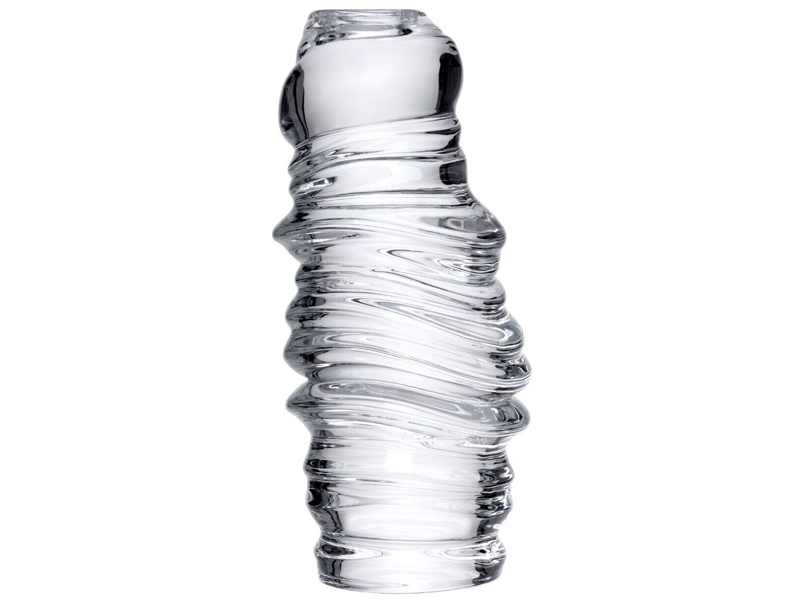 NUDE Eos Clear Long Candle Holder