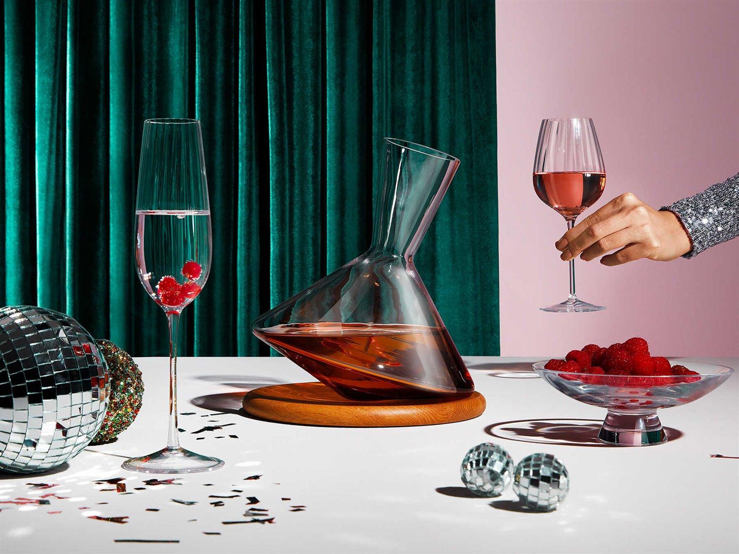 NUDE Balance Clear Wine Decanter