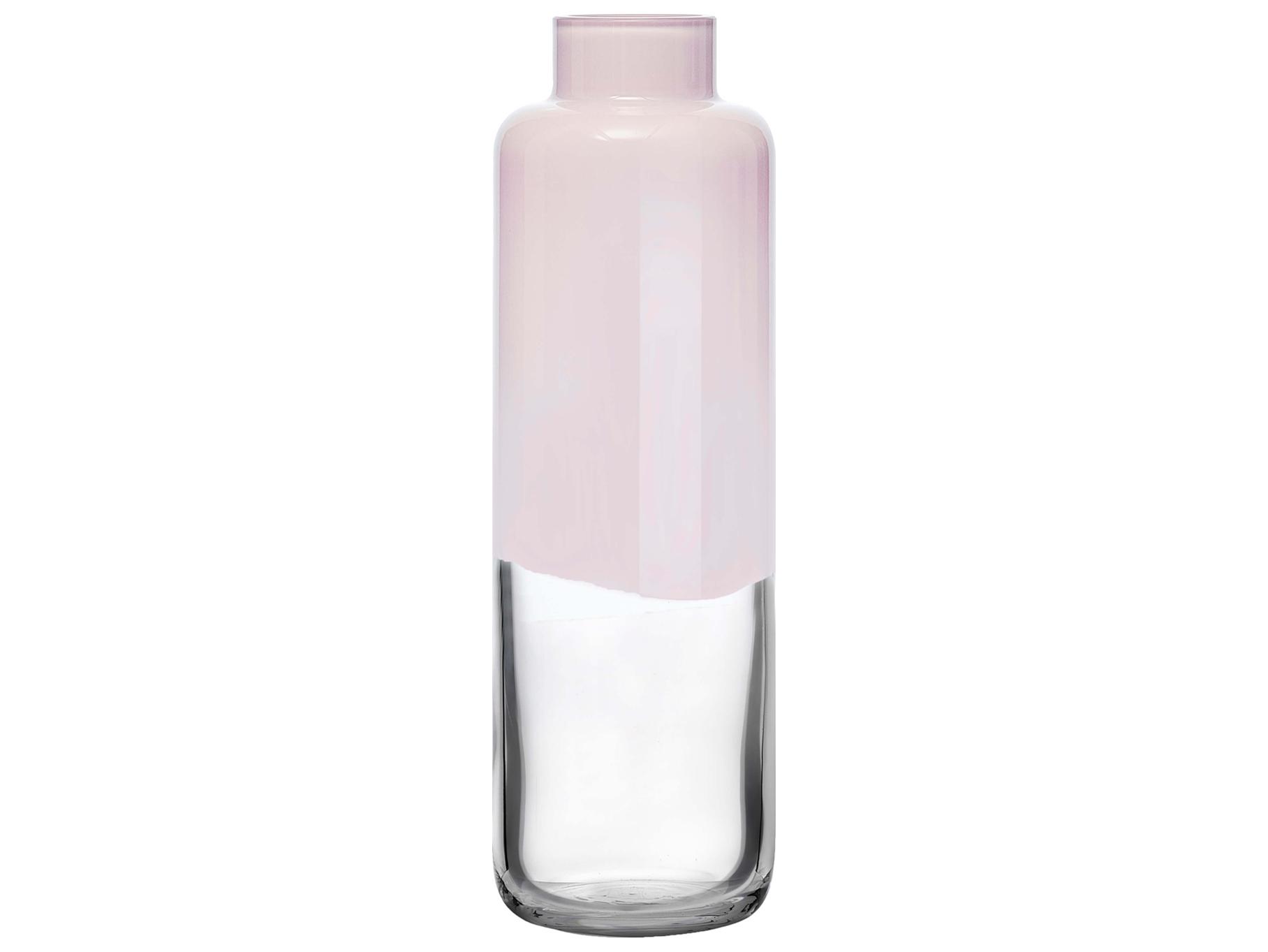 NUDE Magnolia Opal Pink Clear Vase