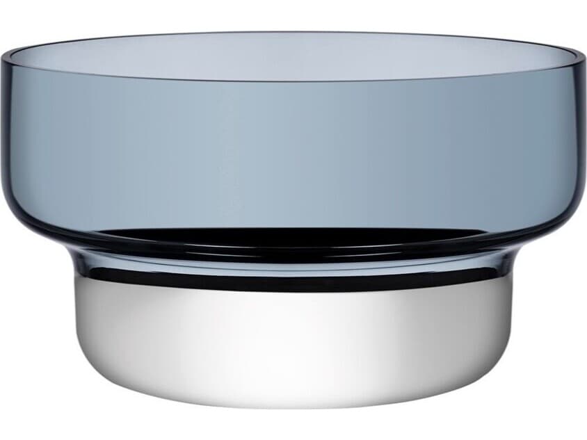 NUDE Contour Steel Blue Top Platinum Bottom Bowl