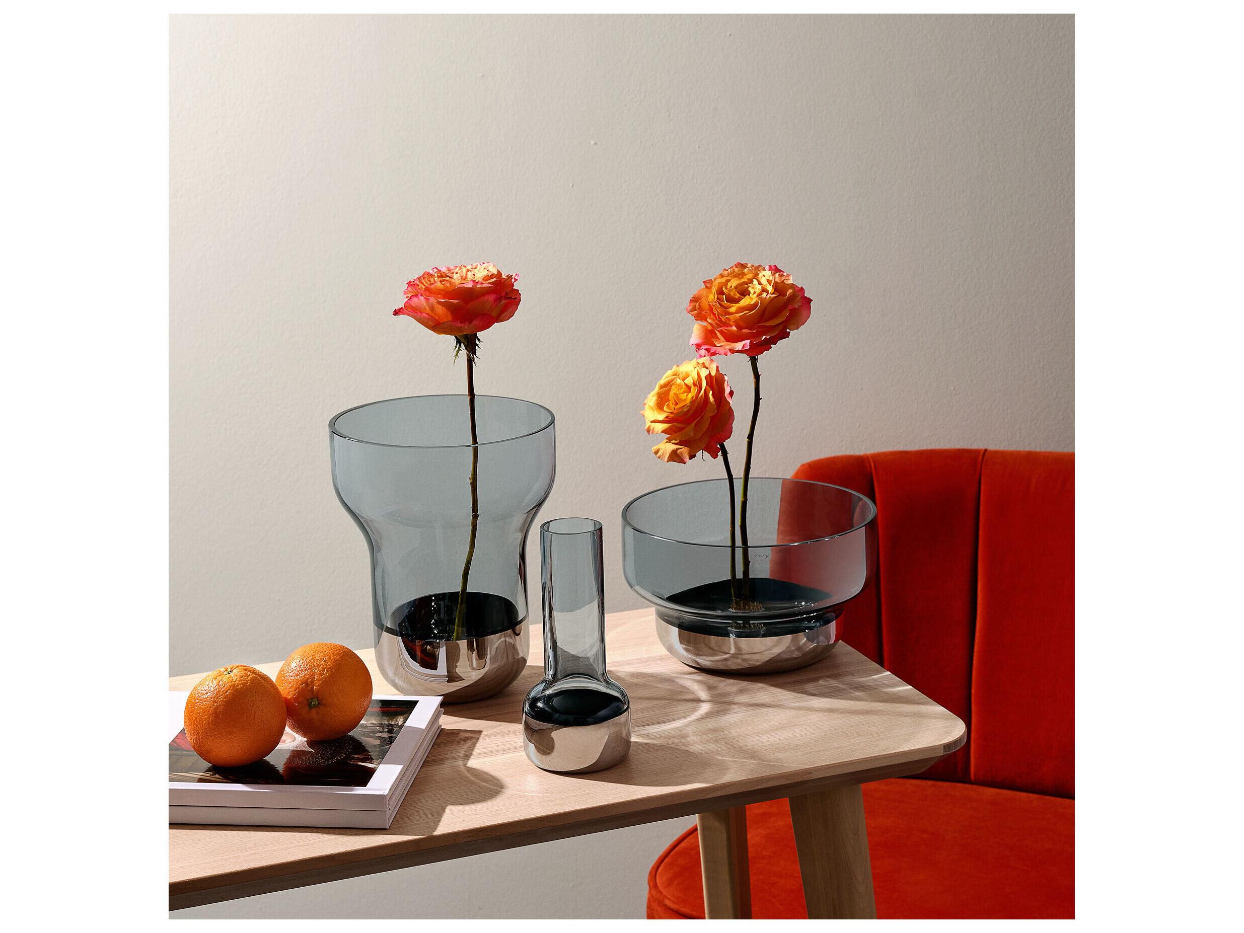 NUDE Contour Steel Blue Top Platinum Bottom Bowl