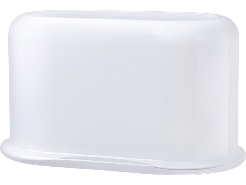 NUDE Layers Opal White Vase