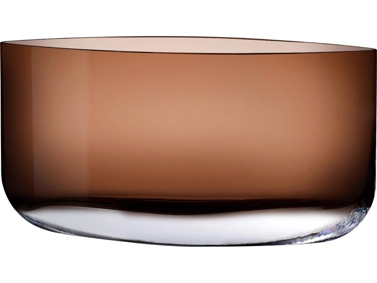 NUDE Blade Caramel Wide Vase