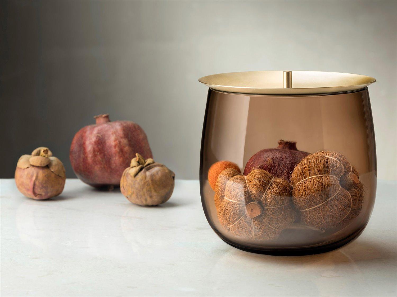 NUDE Beret Caramel Storage Box