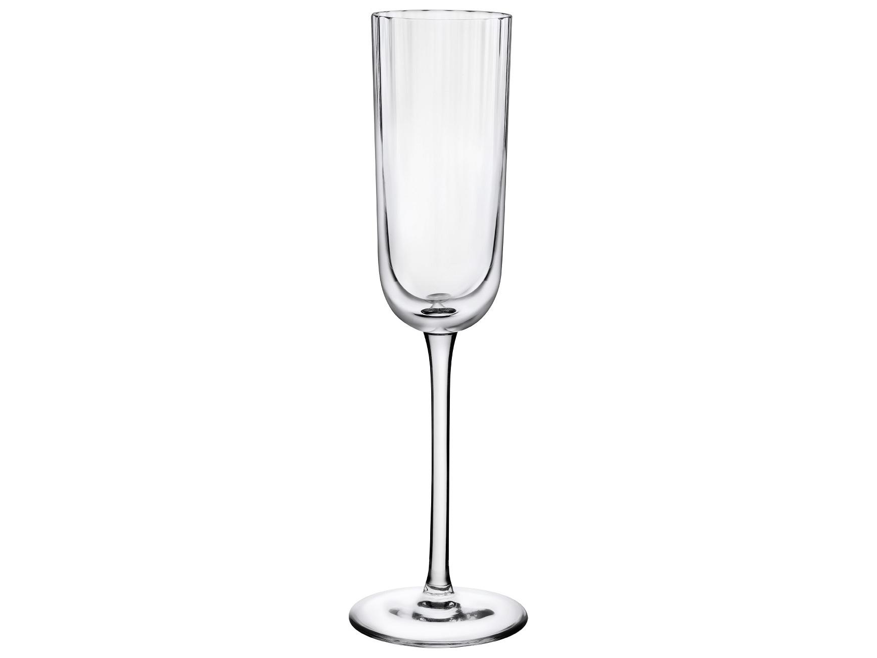 NUDE Neo Clear Champagne Glass Set of 2