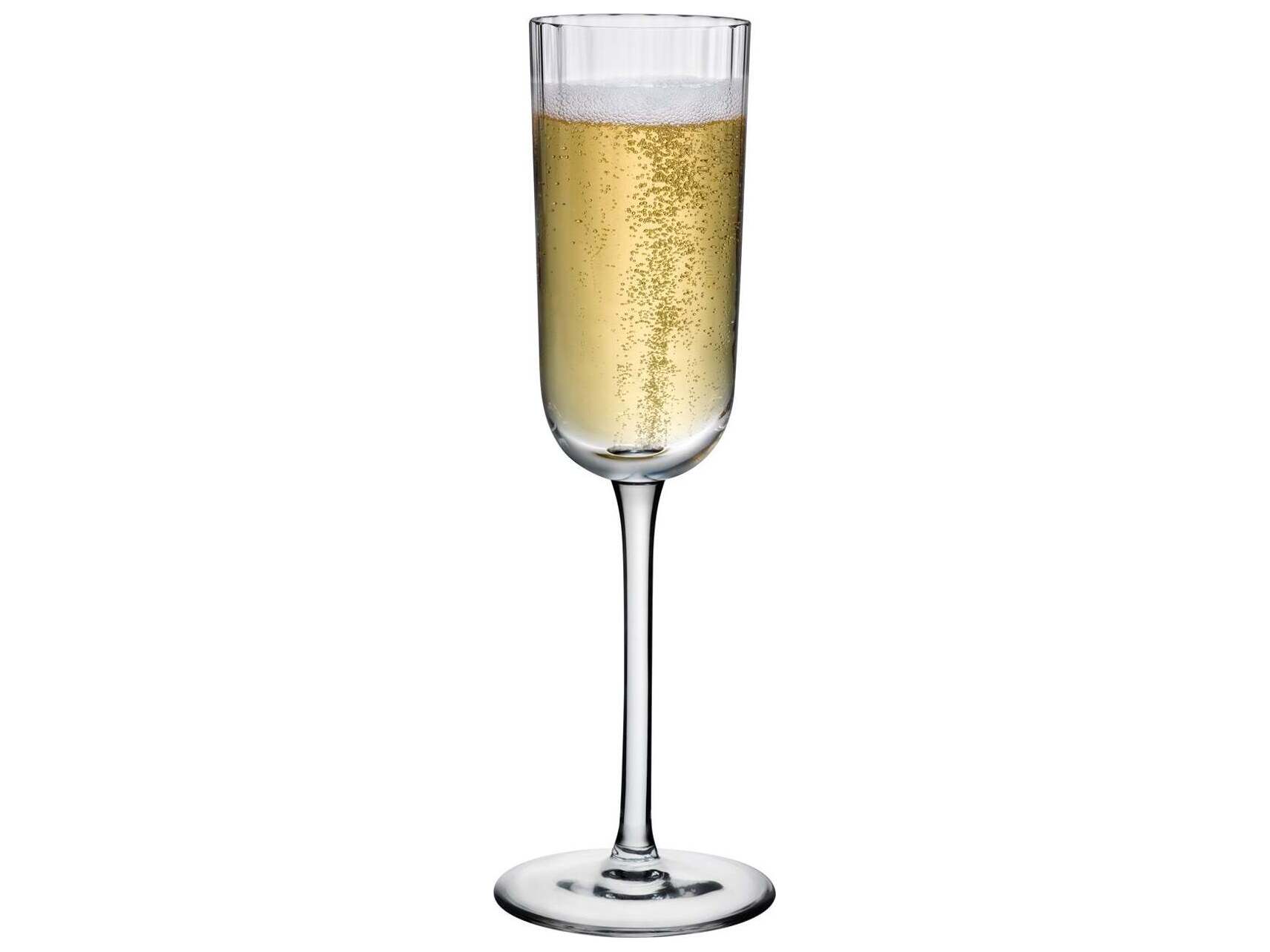 NUDE Neo Clear Champagne Glass Set of 2