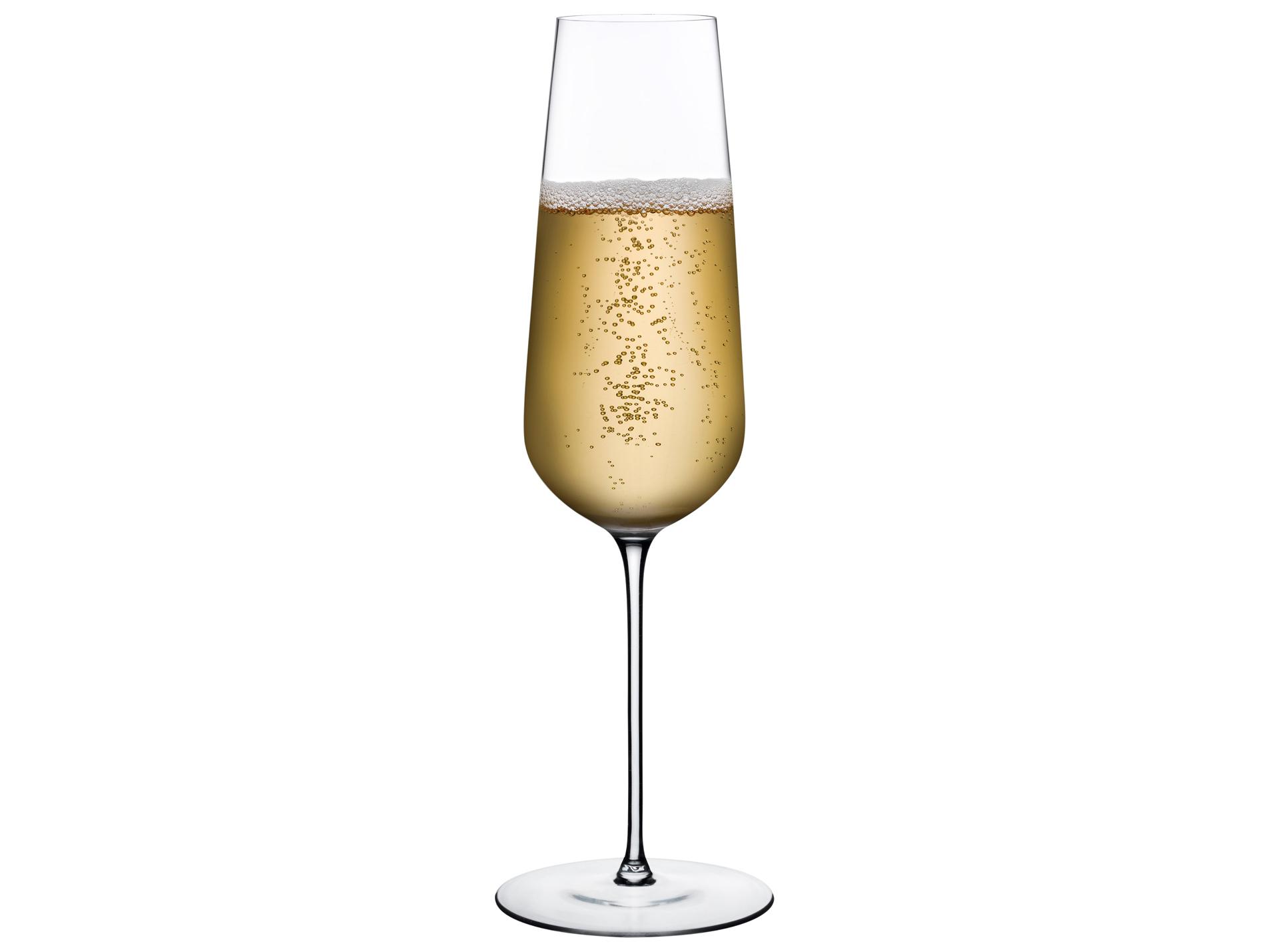 NUDE Stem Zero Clear Vertigo Champagne Glass