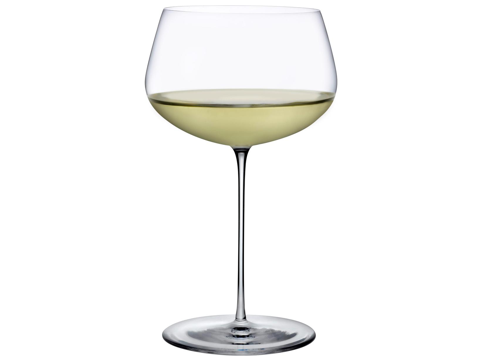 NUDE Stem Zero Clear Vertigo Full Bodied White Wine Glass