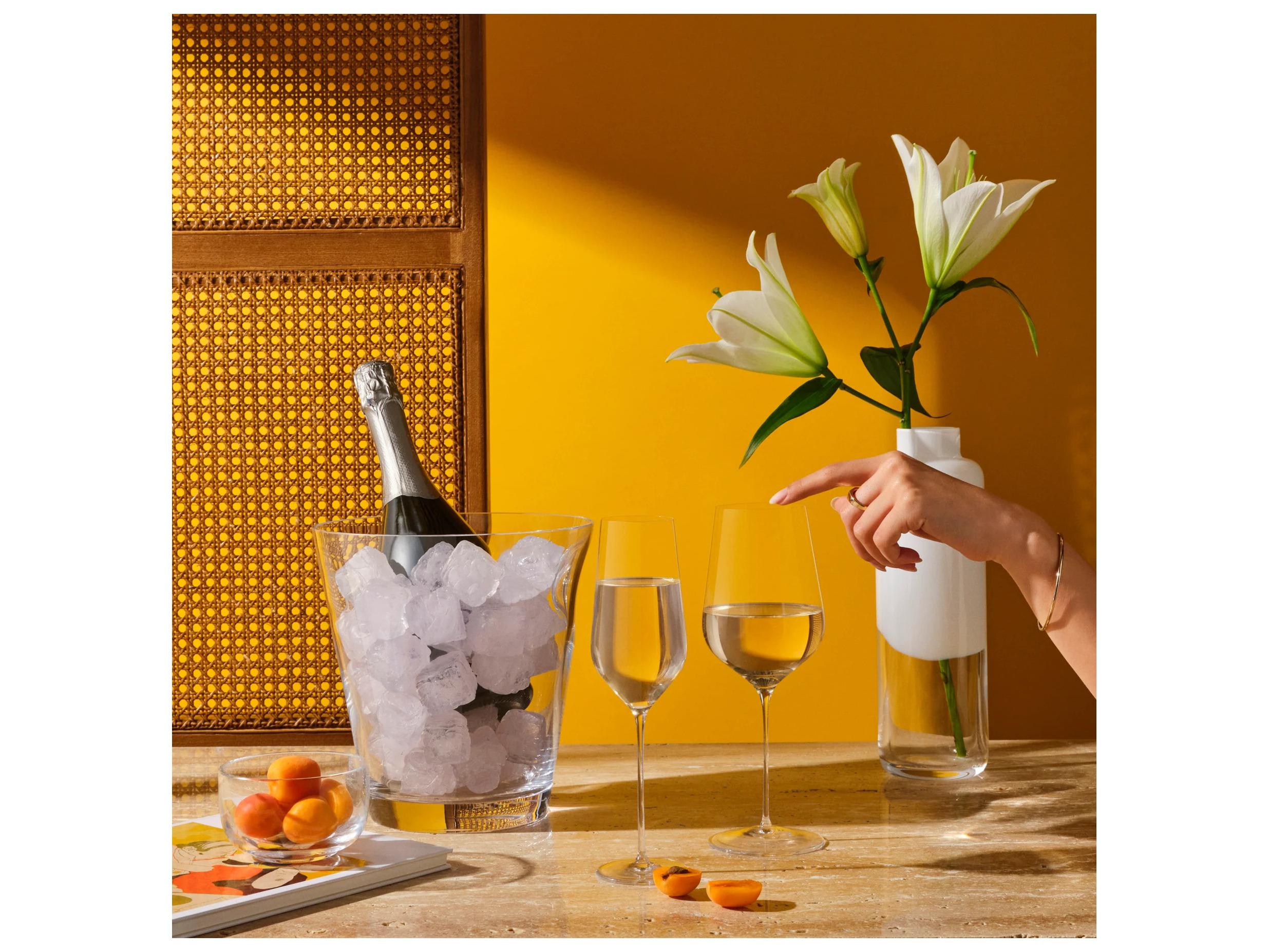 NUDE Stem Zero Clear Trio Champagne Glass