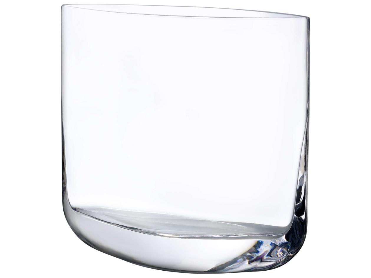 NUDE Blade Clear Short Vase