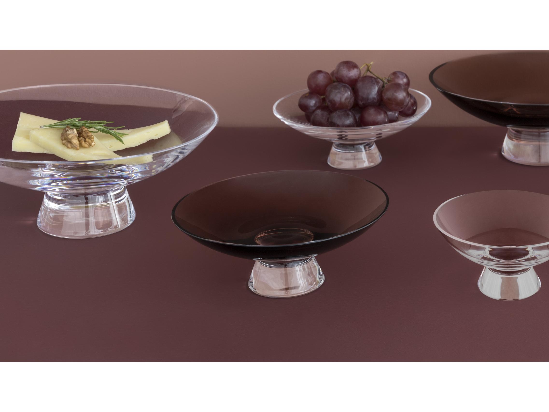 NUDE Silhouette Clear Bowl