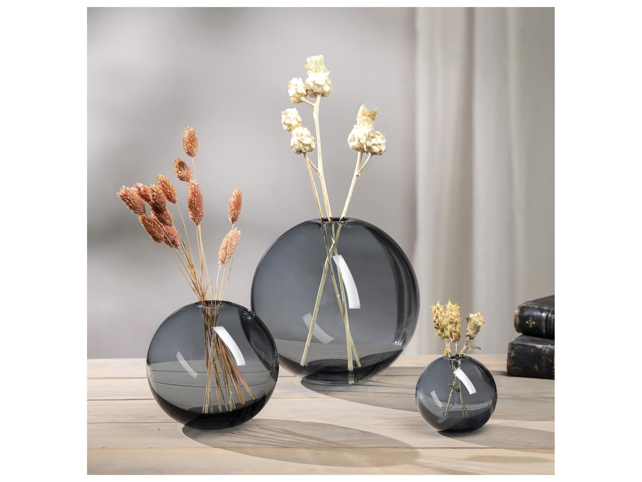 NUDE Mars Steel Blue Medium Vase