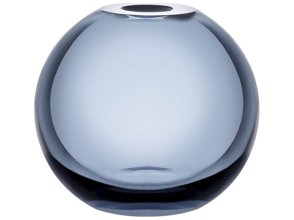 NUDE Mars Steel Blue Small Vase