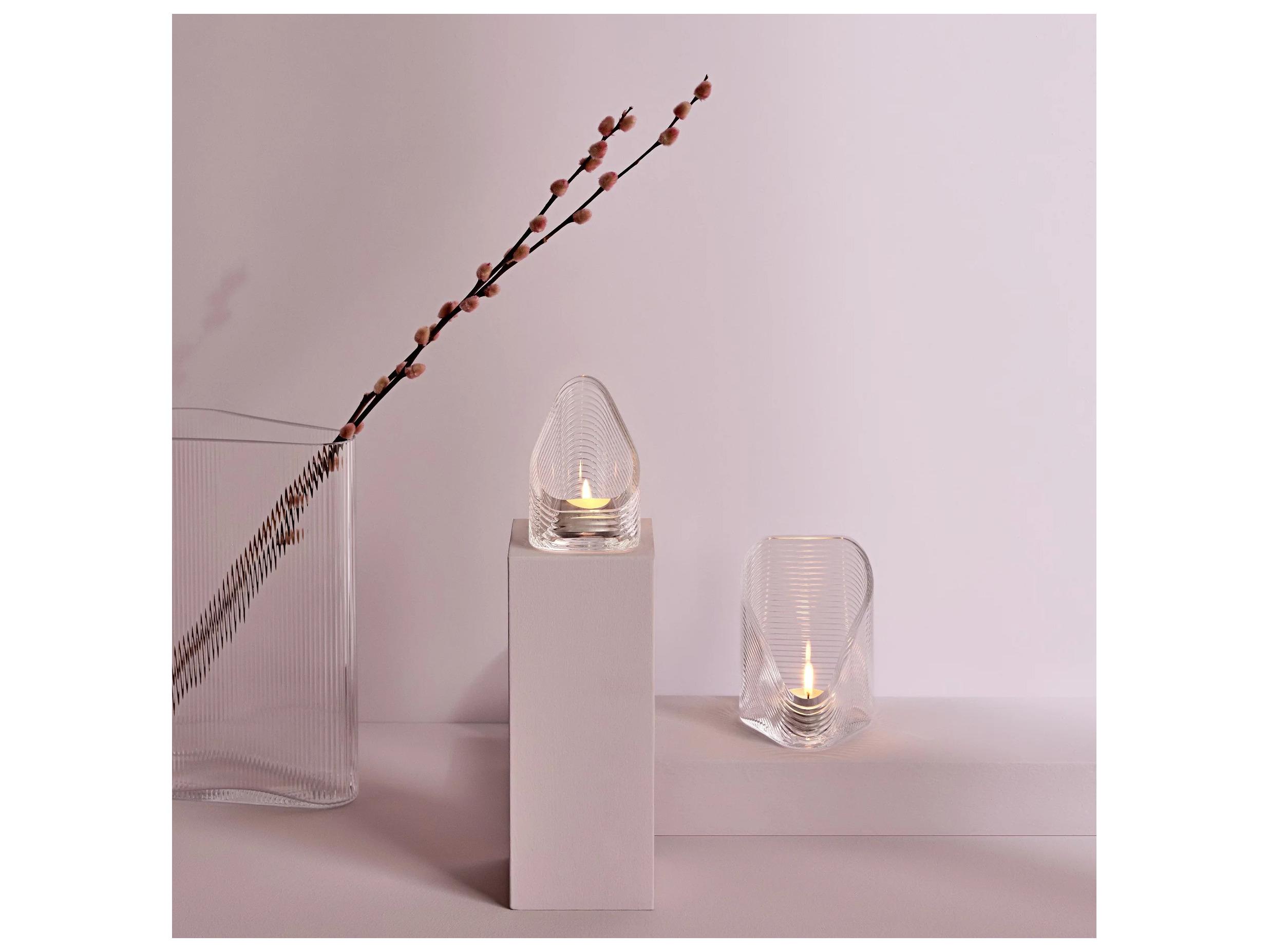 NUDE Mist Clear Tealight Holder