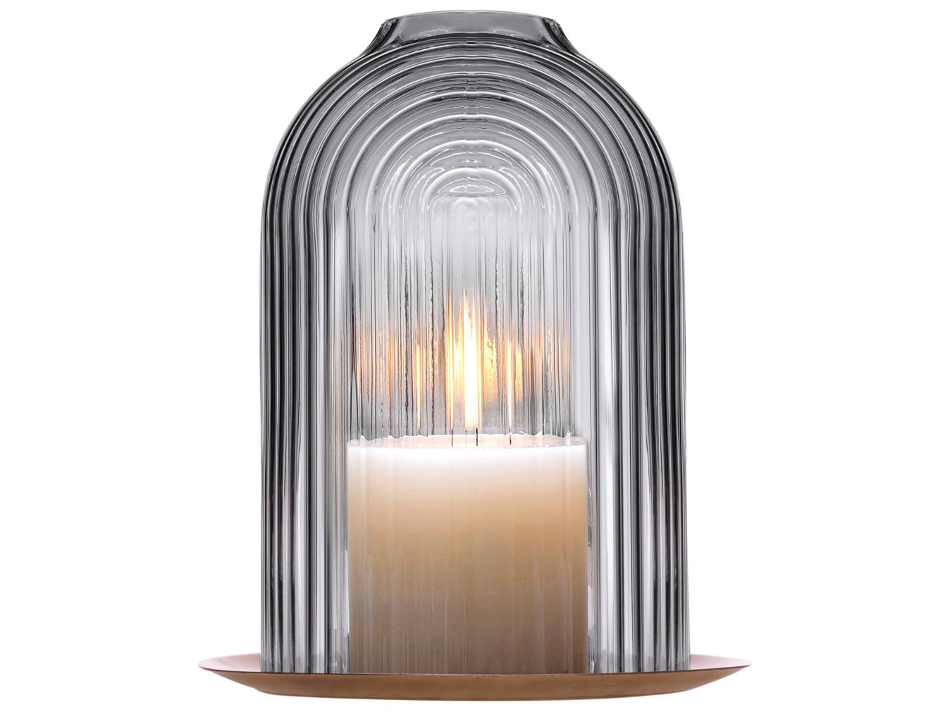 NUDE Ilo Clear Candle Holder