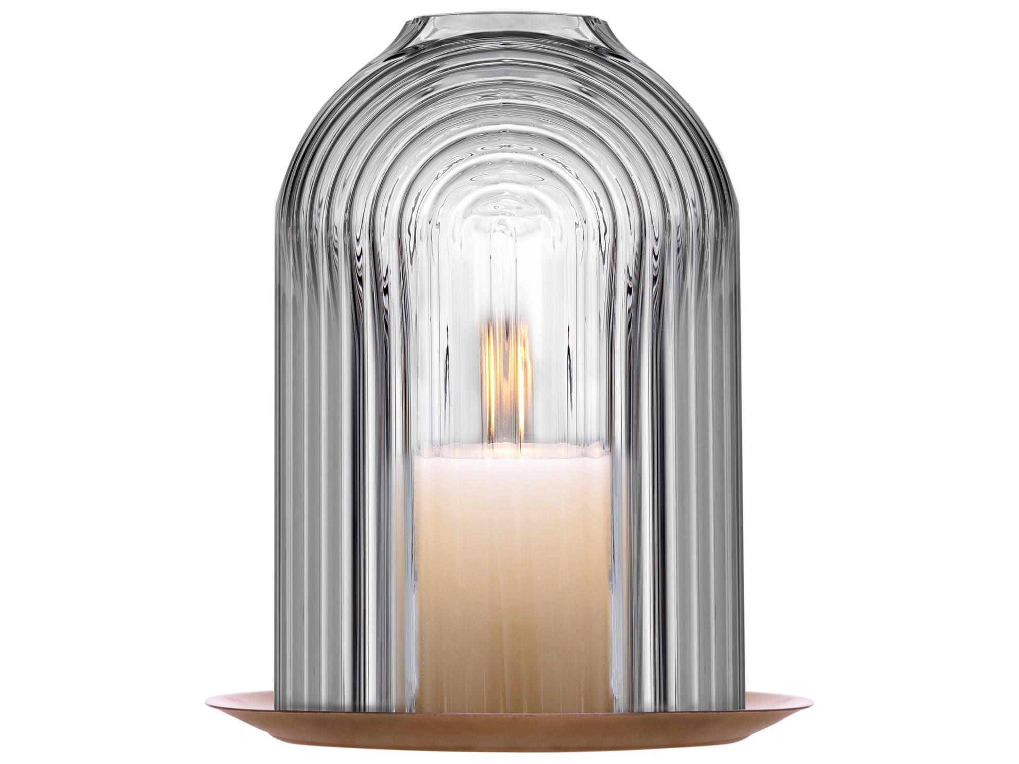 NUDE Ilo Clear Candle Holder