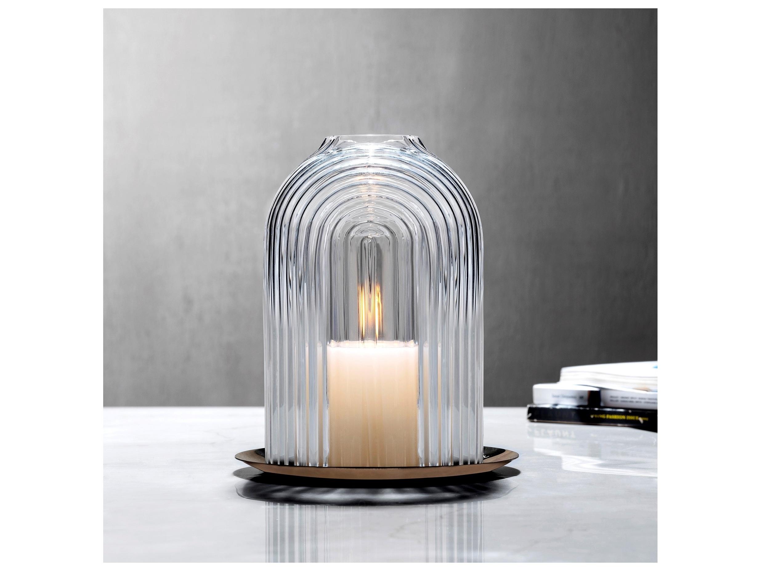 NUDE Ilo Clear Candle Holder