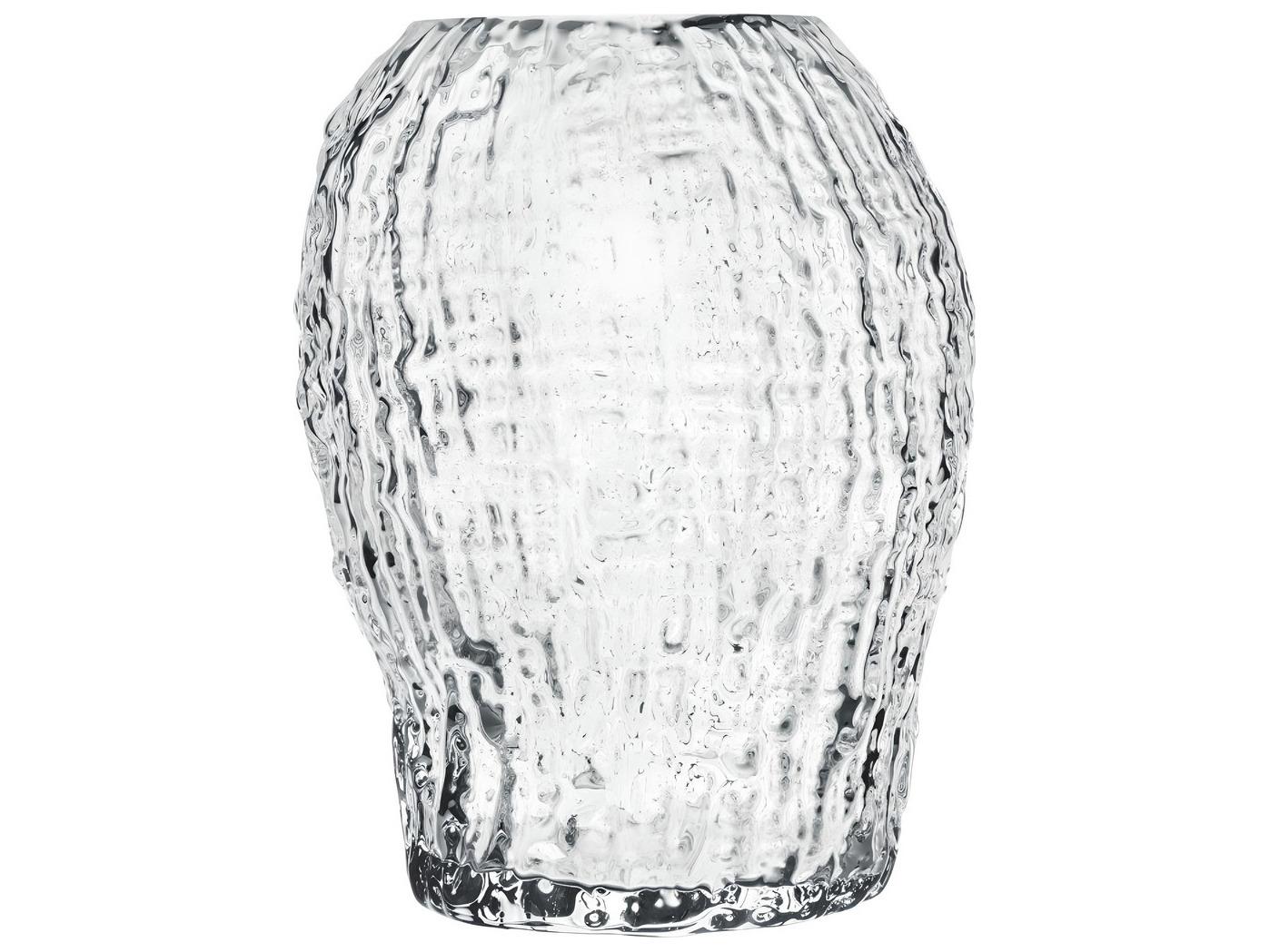 NUDE Molten Clear Vase