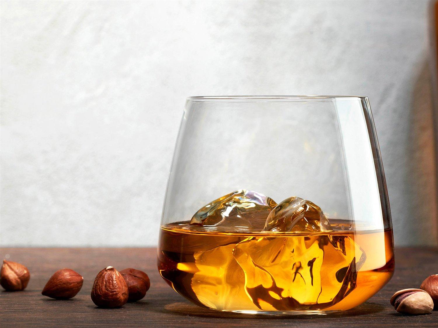 NUDE Mirage Clear Whisky Glass Set of 4