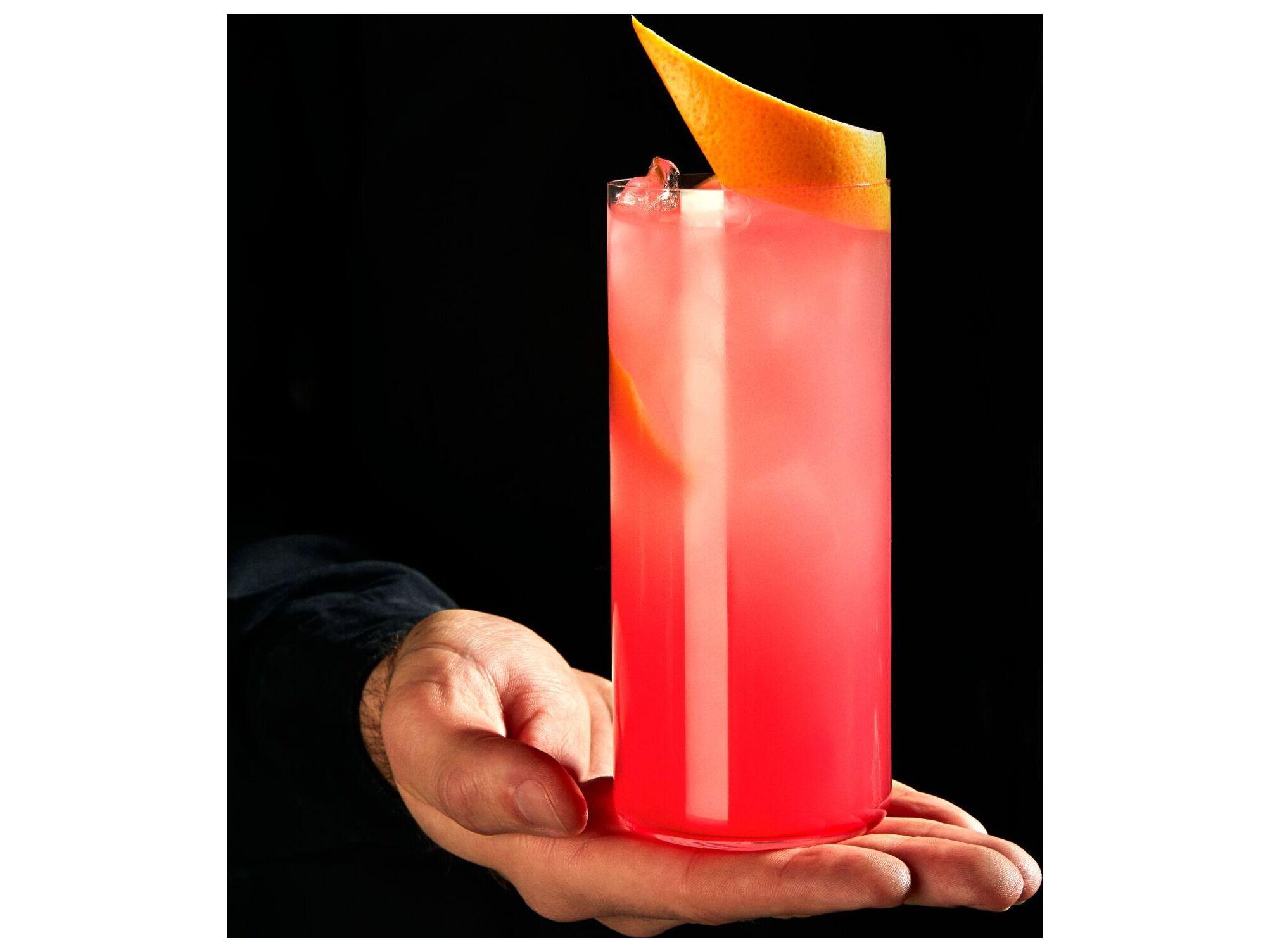 NUDE Finesse Clear High Ball Glass Set of 4