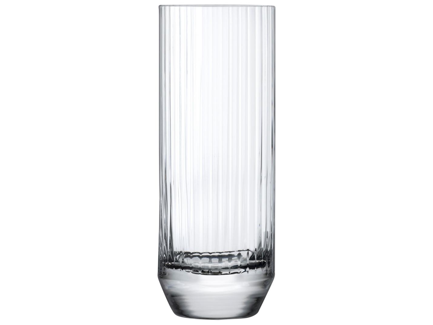 NUDE Big Top Clear Highball Glass Set of 4