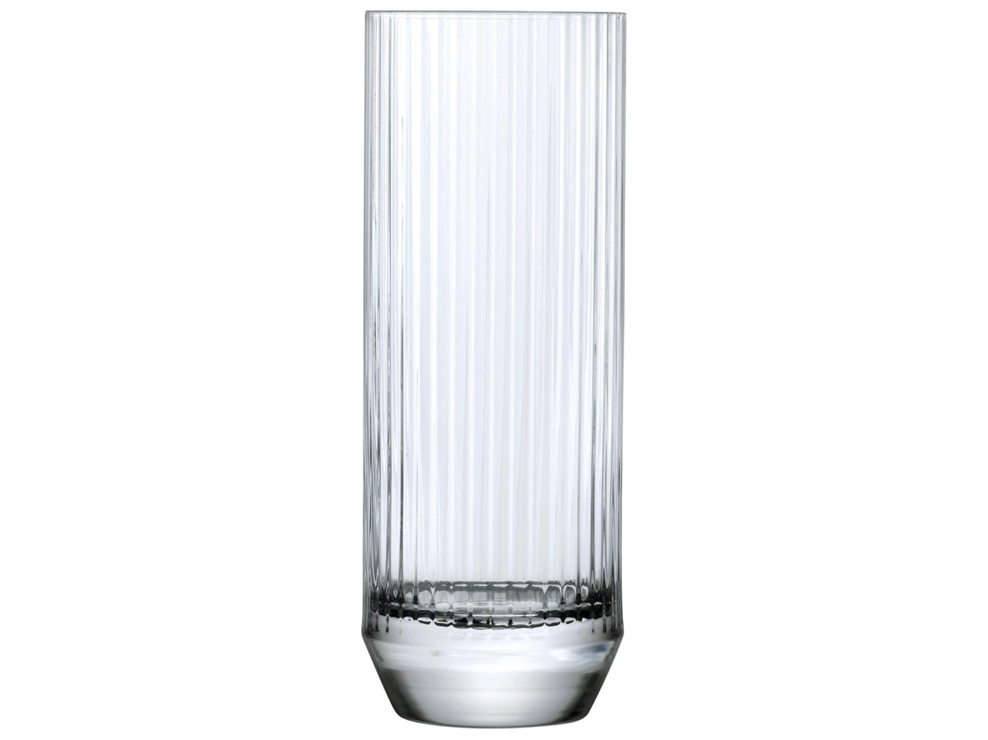 NUDE Big Top Clear Highball Glass Set of 4