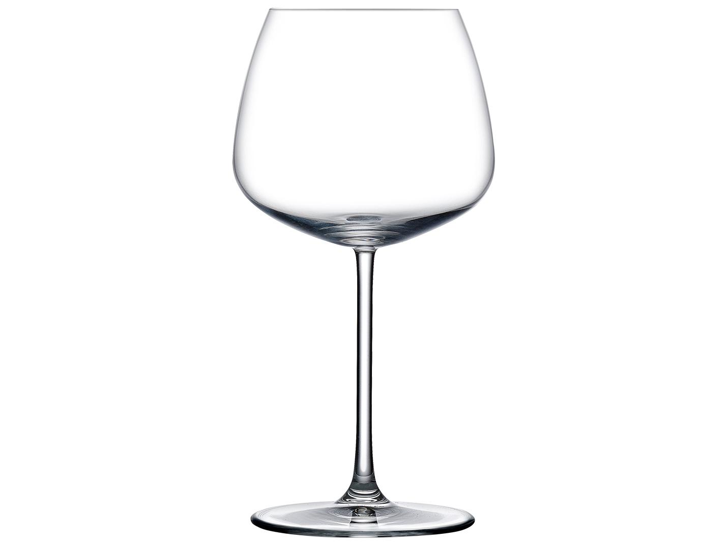 NUDE Mirage Clear Red Wine Glass Set of 2