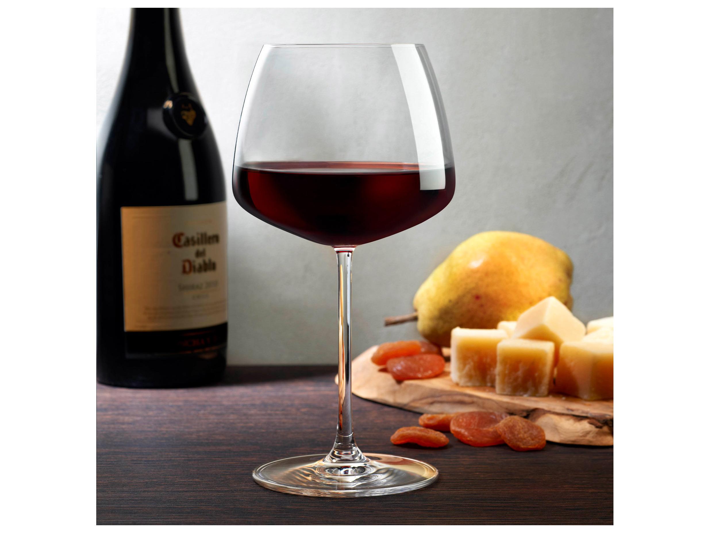 NUDE Mirage Clear Red Wine Glass Set of 2