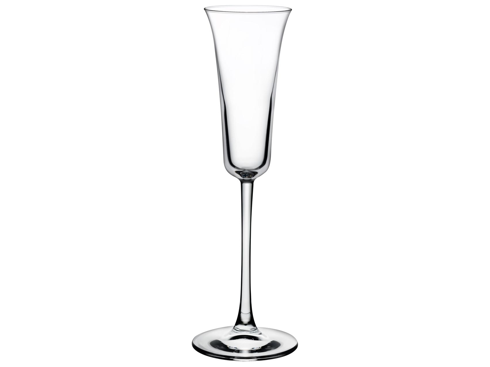 NUDE Vintage Clear Grappa Glass Set of 2