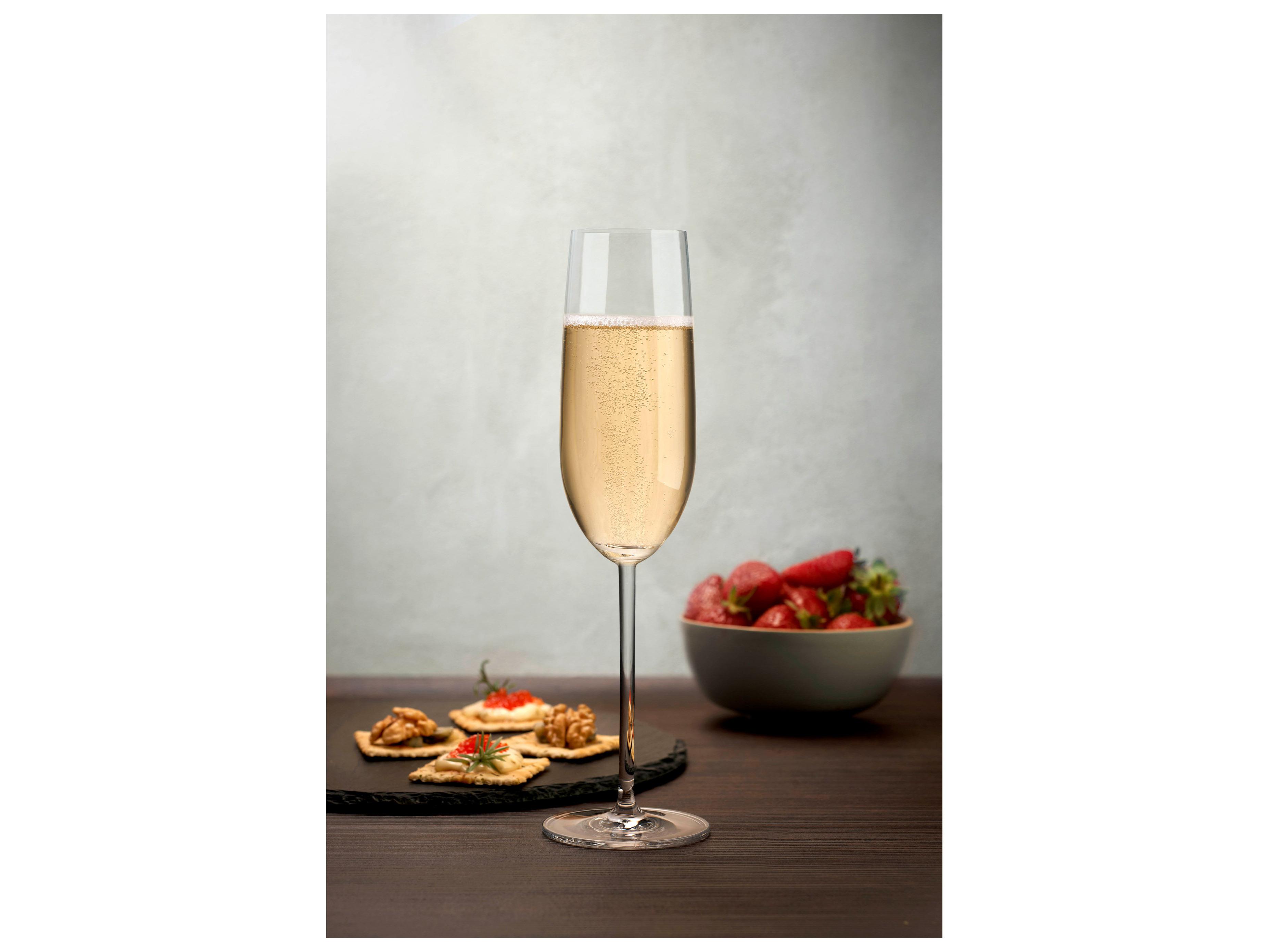 NUDE Vintage Clear Champagne Glass Set of 2