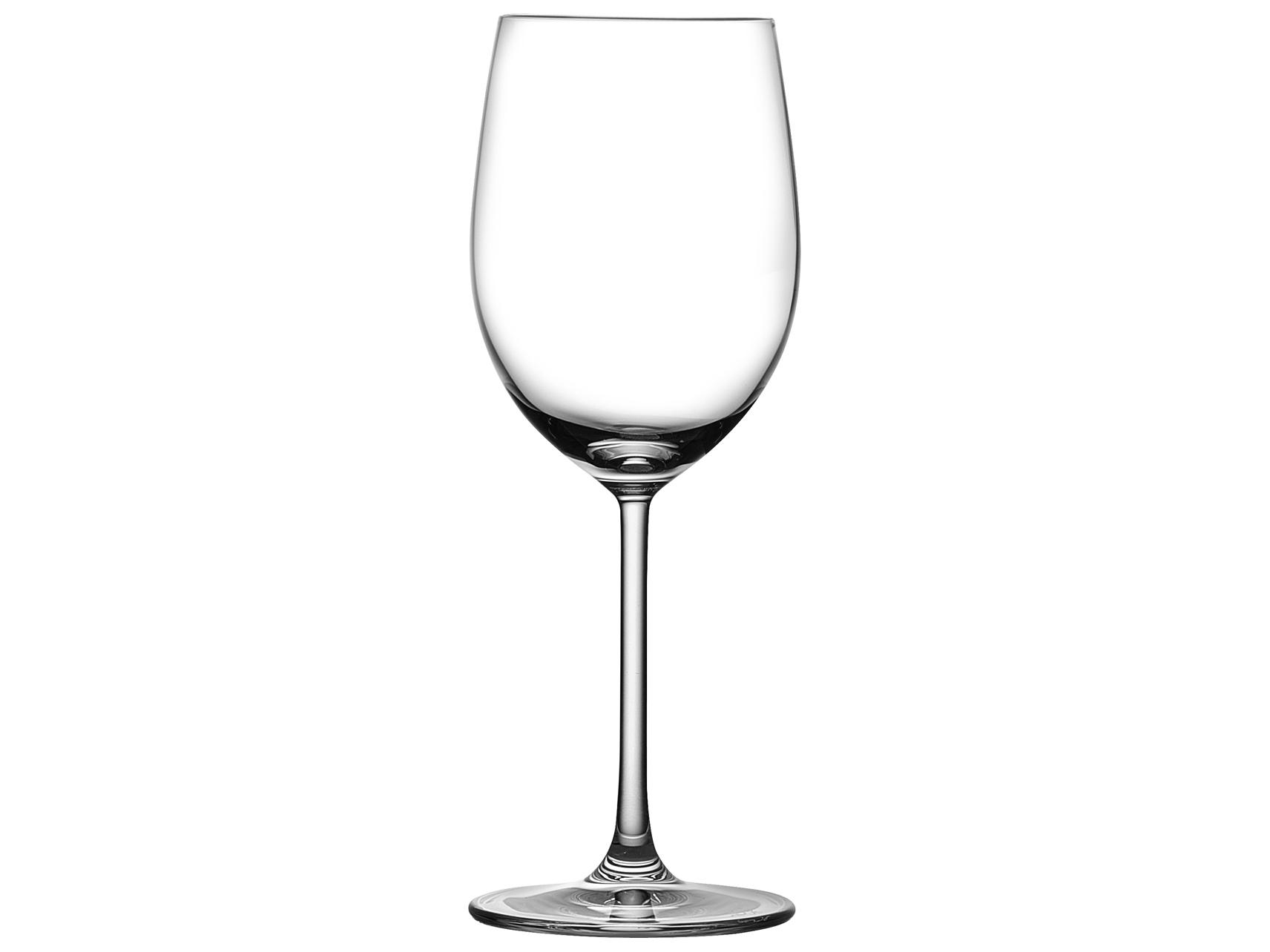 NUDE Vintage Clear White Wine Glass Set of 2