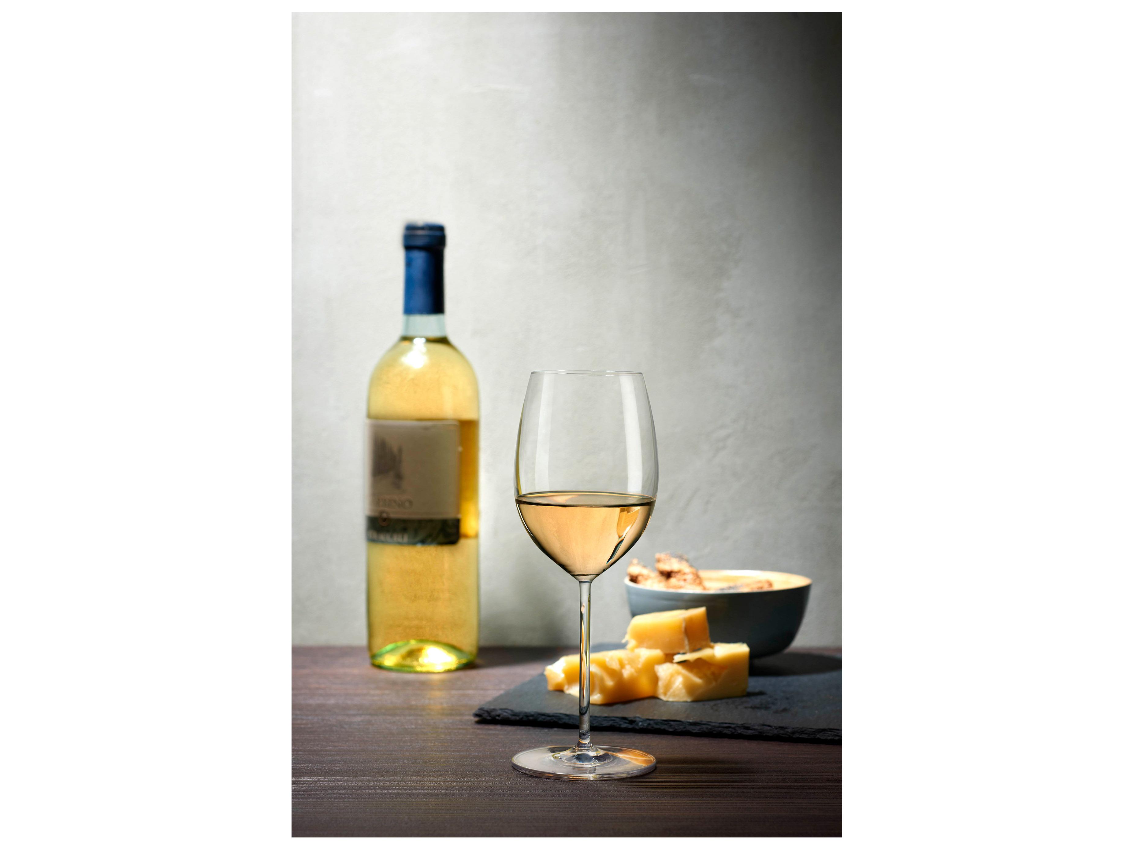 NUDE Vintage Clear White Wine Glass Set of 2