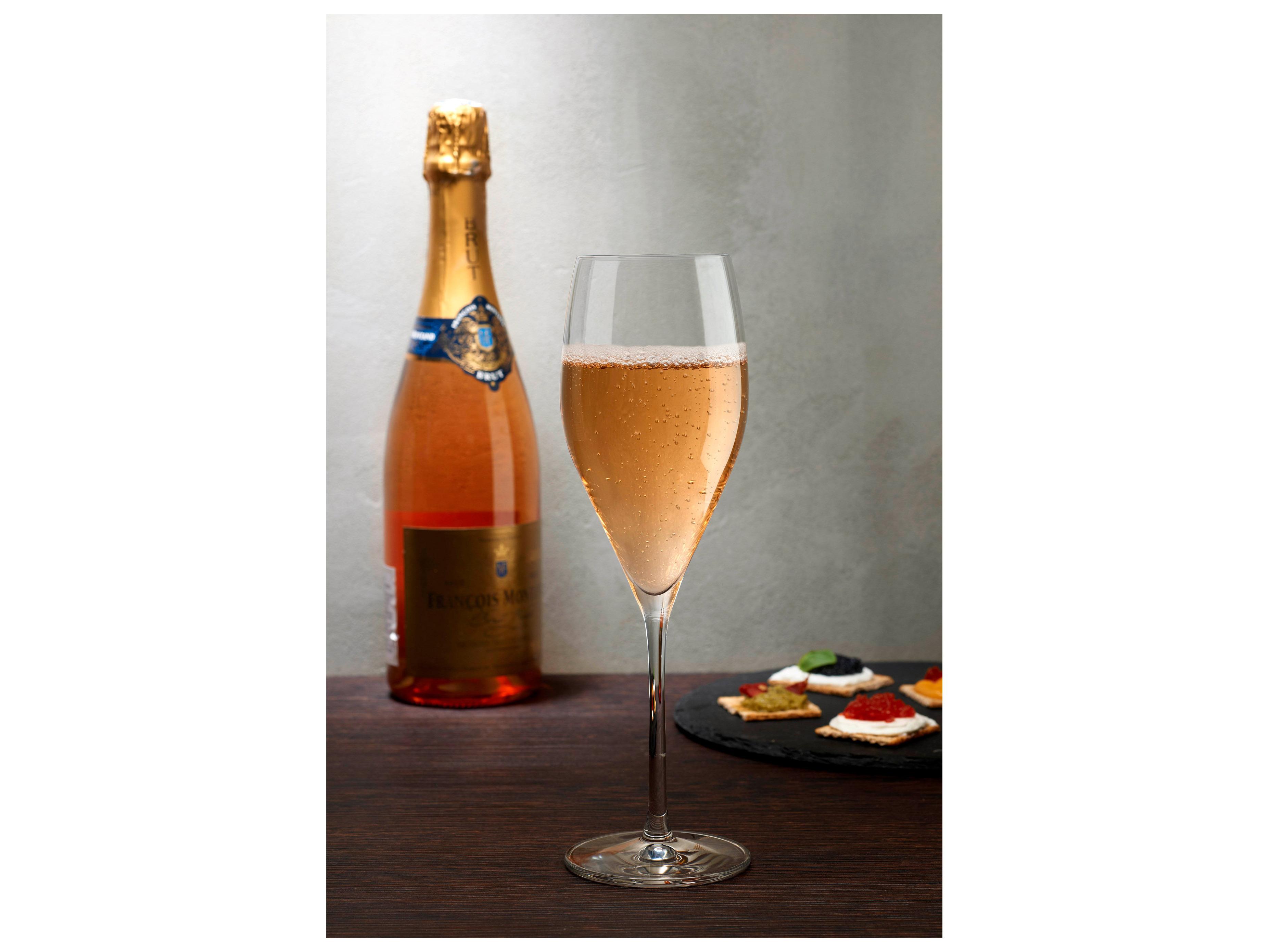 NUDE Vintage Clear Champagne Glass Set of 2