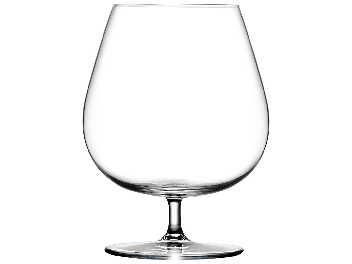 NUDE Vintage Clear Cognac Glass Set of 2