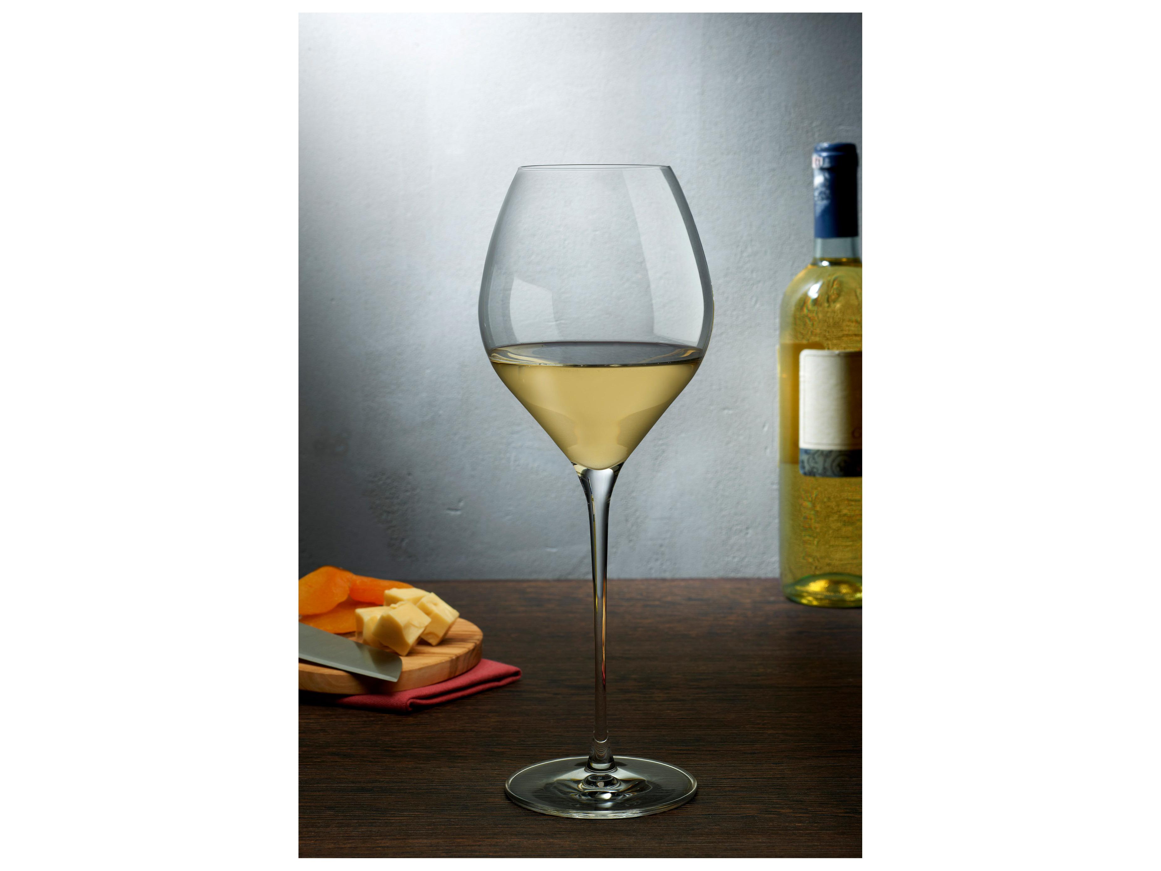 NUDE Fantasy Clear White Wine Glass Set of 2
